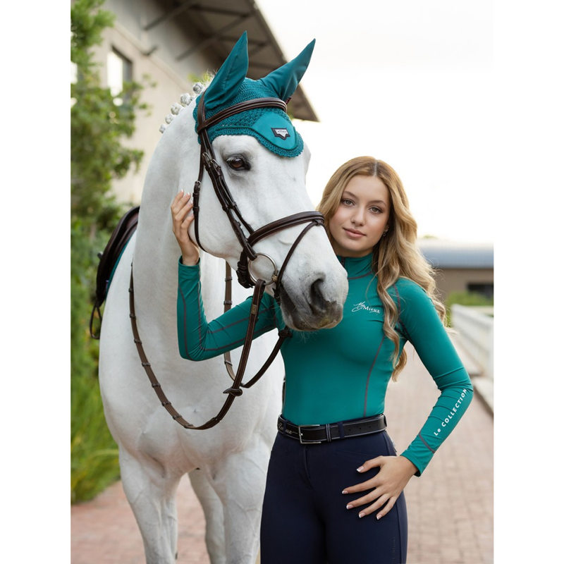 LeMieux Loire Fly Hood - Peacock-1